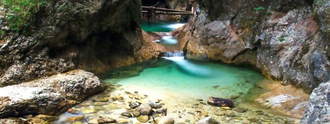 Trip Schweiz - schönste Klammen, Grotten, Schluchten, Gumpen & Höhlen sind ideale Ziele für einen Tirol Tagesausflug im Wanderurlaub. Reisetipp zu den schönsten Plätzen
