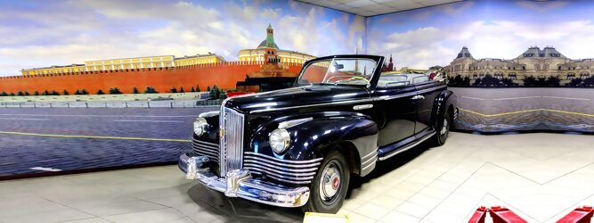 Trip Schweiz Reisetipps - Stalins SIS-Limousine und Breshnews demolierten Rolls-Royce, zeigt das Motormuseum in Lettlands Hauptstadt Riga. Das überdurchschnittlich gut sortierte Technikmuseum mit eindrucksvollen, edlen Exponaten begeistert nicht nur Auto-Fans, sondern bietet feine Unterhaltung für die ganze Familie. Im Rigaer Motormuseum können Sie die größte und vielfältigste Sammlung historischer Kraftfahrzeuge im Baltikum sehen. Die Ausstellung ist als spannende und interaktive Geschichte über einzigartige Fahrzeuge, bemerkenswerte Personen und wichtige Ereignisse in der Geschichte der Automobilwelt konzipiert. Es gibt viele interaktive Elemente im Riga Motor Museum, die Kinder definitiv lieben werden.