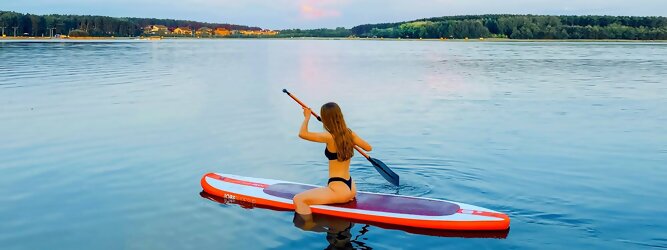 Trip Schweiz - Wassersport mit Balance & Technik vereinen | Stand up paddeln, SUPen, Surfen, Skiten, Wakeboarden, Wasserski auf kristallklaren Bergseen